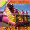 Popular children game for garden inflatable plastic dry slide