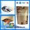 Heat Seal Gravure Printing food plastic bag with zipper