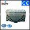 High speed extrusion tooling for plastic doors and windows with long life and high quality