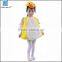 Halloween child inflatable double layers animal costume of yellow duck A013