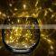 LED String Lights Copper Wire LED Lights, 100 LEDs Waterproof Starry String Lights, 33ft 10m Warm White LED