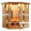Most Popular 5 Person Use Infrared Corner Sauna, CE/ROHS approved Corner Sauna