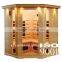 Most Popular 5 Person Use Infrared Corner Sauna, CE/ROHS approved Corner Sauna