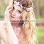 Fashion Wedding flower Artificial flower head wreath for wedding bridal headdress Hairbands headband flower