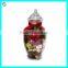 Apple Fragrant Potpourri Sola Flower Rattan Ball In Glass Vase
