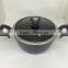 prestige non-stick cookware fry pan set and casserole pot with wide rim glass lid