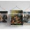 China wholesale canvas tapestry fabric oil painting wall hanger