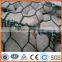 Galvanized/pvc coated hexagonal wire mesh gabion box