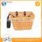 china bicycle factory bicycle part wicker bike basket/front bicycle basket