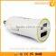 With Led Light Dual Port Horn Shape Car Charger Holder