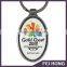 Customized Logo Colorful Gold Coast Printing Keychain With 6 Plating Colors