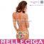 2016 RELLECIGA Jungle Push-up Swimwear with Criss Cross Triangle Top & Double-string Bottom