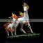 Life-like Garden Decorative Outdoor Running Horse Sculpture Statue