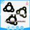 Standard or Nonstandard rubber material round flat gasket