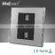 2015 China Hot Sale Wholesaler Wallpad Luxury Wall Light Switch Panel TEL+COM Socket