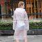 Vogue of new fund of 2016 sales of disposable transparent plastic raincoat