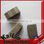 Long life diamond segment for granite block cutting