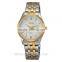 create your own brand stainless steel big case water resistant men oem gold watch