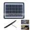 outdoors emergency solar battery charger 18v 6w for laptop car jumper mobile phone