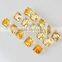 Certified Loose Gemstones Citrine Quartz Loose Gemstones