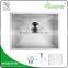 Excellent Quality Hot sale Single bowl Handmade Under Mounted Marble Kitchen Sink Triangle Laundry Stainless Steel Sink ---3219A