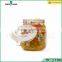 hermetic food glass jar 450ml jam storage bottle with sealing lid