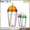 Timely Service couple colored 16oz plastic coffee mug cup