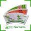 12oz printed paper fan with single PE lamination