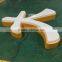 Vacuum forming blister acrylic letter