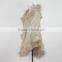 Real Rabbit Poncho/ Raccoon Fur Poncho/ Knitted Fur Shawl With Raccoon Trim KZ14050