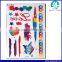 Custom tattoo sticker with Freehand for body art
