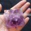 wholesale chakra pyramid therapy set amethyst quartz crystal pyramid