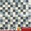 Imark Backsplash Tile Crackle Glazed Ceramic Mosaic Tile Patterns mix China Black & White Marble Mosaic Stone Tile For Kitchen