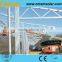 Commercial aluminum solar panel bracket for carport system