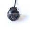360 rotation adjustable view angle car backup camera with guidelines