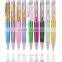 Multicolor metal crystal ball pen in stock