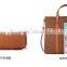 Trendy Canvas Men HandBag With Leather Trim