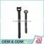 Nylon courful mushroom hook and nonwovens cable strap