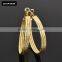 Alibaba China Supplier New Design Gold Jhumka Earrings