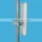 AMEISON 5100 - 5850 MHz Directional Base Station Sector Panel 18dBi Vertical and Horizontal polarized WiFi wireless antenna 10km