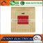 KB6 best sale Painting Golden good quality electric popular wall 45A red switch with neon with CE certification