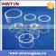 transparent quartz glass tube
