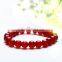 High quality wholesale red agate bracelet,charm bracelet