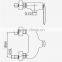 Sanitary Ware Bath & Shower Mixer Brass Shower Faucet