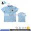 Daijun OEM short sleeve pique comfortable dry fit boys ' blue kids polo shirts wholesale