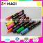 8 Pack Fluorescent colors Anti-wipe Marker pen custom logo Reversible 6mm Tip for Glass, Window & LED Art Menu Writing Board