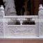 Modern garden stair railing with railing balls on sale
