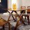 Wooden frame wood design solid wood dining chair