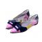 2016 new design PU shoes ballerina shoes women flat pointed toe ballerinas