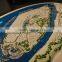 1000 scale 3D acrylic urban plan architectural model maker